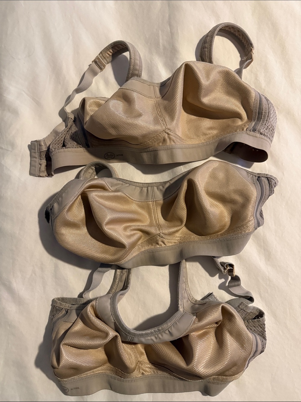 THREE (3) LIMITED EDITION ANITA ACTIVE SPORTS BRAS
